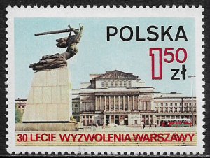 Poland #2073 MNH Stamp - Nike Monument and Opera House