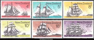 New Zealand Scott 571-576 Mint never hinged.