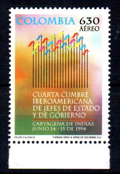 COLOMBIA - 1994 - SOUTH AMERICAN PRESIDENTIAL MEETING - 