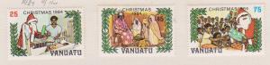 Vanuatu Sc#380-382 MH