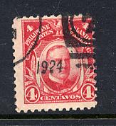 Philippines Scott # 291used 4 centavos McKinley dated 1924
