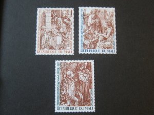 Mali 1979 Sc C372-74 Christmas Religion set MNH