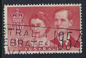 Australia 267 VFU QEII Z1902-9