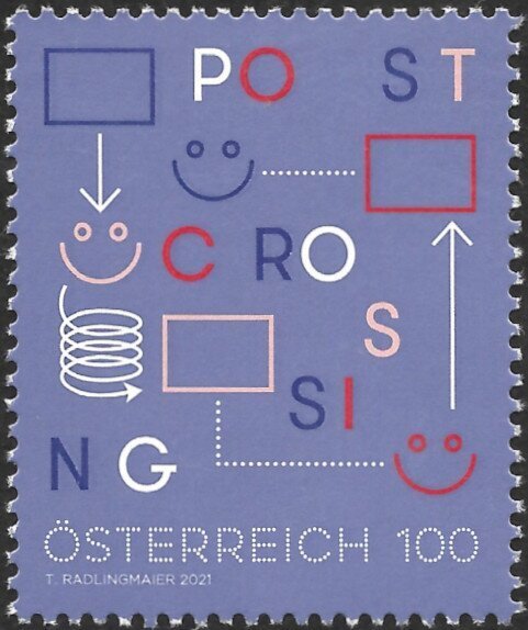 Austria 2021 MNH Stamp Postcrossing