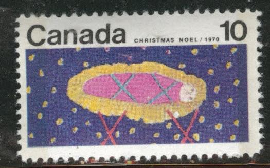 Canada Scott 529p Christmas 1970 stamp phos tag MNH**