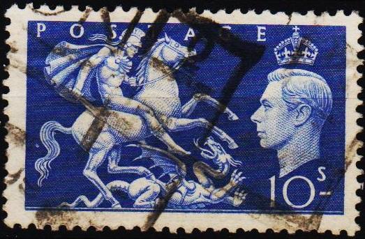 Great Britain. 1951 10s S.G.511 Fine Used