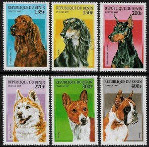 Benin #980-5 MNH Set - Dogs