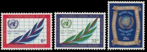 United Nations 209 - 211 MNH