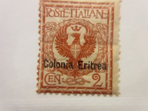 ERITREA, Scott:  2, MINT HINGED, Lot29, Cat $3.75