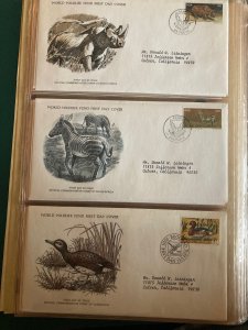 The International Collection of World Wildlife First Day Covers