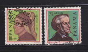 Panama 465A-465B U Famous People (B)