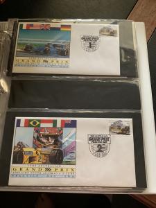 STAMP STATION PERTH: Australia FDC Collection Adelaide Formula 1 Australia Post