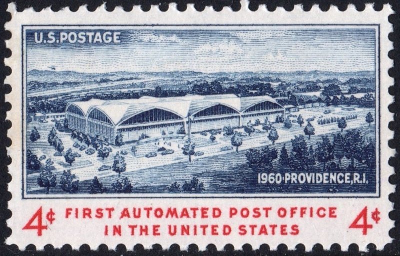 SC#1164 4¢ First Automated Post Office (1960) MNH