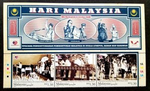 *FREE SHIP Malaysia Day 2020 Father Independence Sabah Sarawak (stamp title) MNH