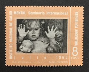 Argentina 1965 #780, Mental Health, MNH.
