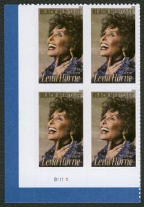 #5259 Lena Horne, Plate Block [LL], Mint **ANY 4=FREE SHIPPING**