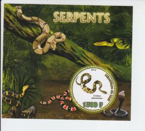 2013 Mali Snakes SS (Scott New) MNH