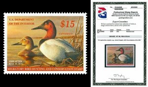 Scott RW81 2014 $15.00 Duck Stamp Mint Graded XF 90 NH with PSE CERT