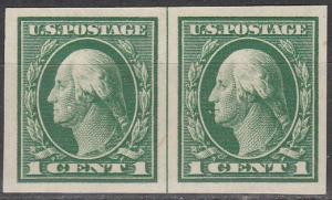 US #408 MNH Pair  CV $4.20 (A3929)