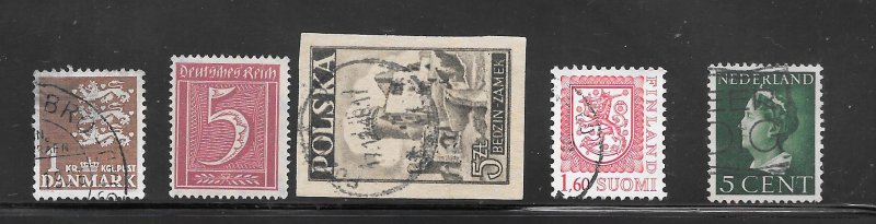 Worldwide my #770 Used Mixture 10 Cent Collection / Lot