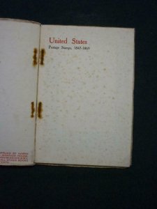 UNITED STATES POSTAGE STAMPS 1847-1869 by FRED J MELVILLE