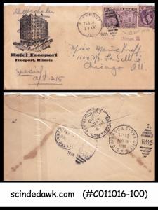 USA - 1935 SPECIAL ENVELOPE TO CHIGAGO with SPECIAL DELIVERY STAMP