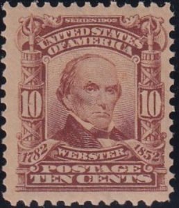 US Bureau and Regular Issues # 307 Mint NH F-VF LR perf Slightly short CV $150