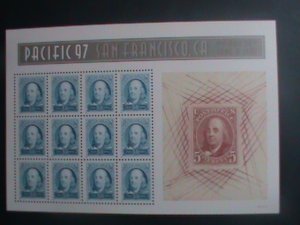 ​UNITED STATES-1997-SC# 3139- PACIFIC 97 INTERNATIONAL STAMP SHOW MINI SHEET