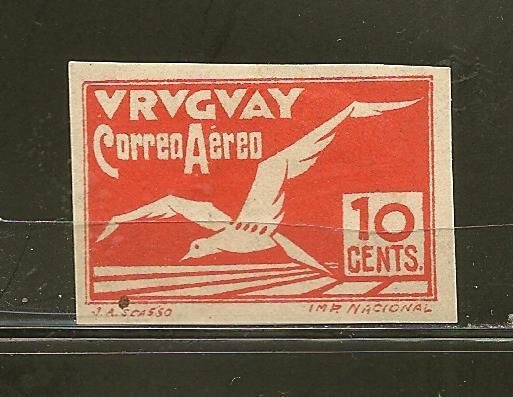Uruguay SC#C11 Imperforated Airmail Mint Hinged