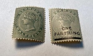 KAPPYSTAMPS BERMUDA #18 & #26 MINT HINGED  GS1417