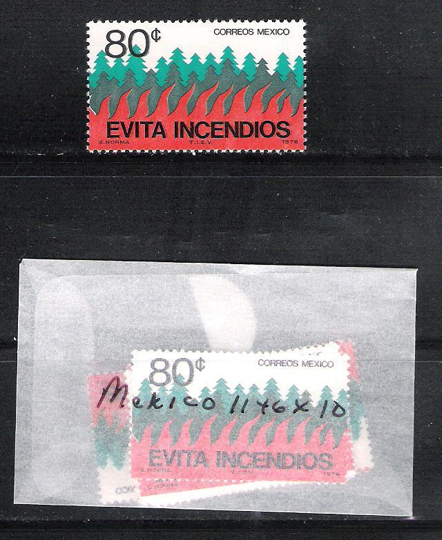 Mexico 1146 MNH Prevent Forest Fires x 10 issues