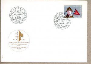 Switzerland FDC Scott 422 swiss boy scout federation      (Inv 001496.)