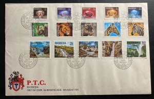 1978 Salisbury Southern Rhodesia First Day Cover FDC 4th Definitive Issue 