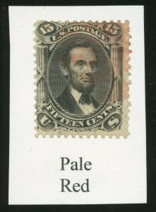 #77 VAR USED WITH PALE RED CANCEL LOW PRICE CV $260+ BV3610