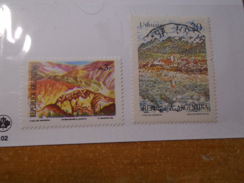 Argentina  #  1635A-B     used