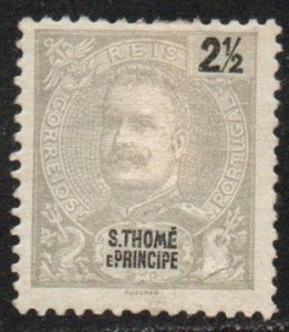 St. Thomas & Prince Islands Sc #39 Mint Hinged