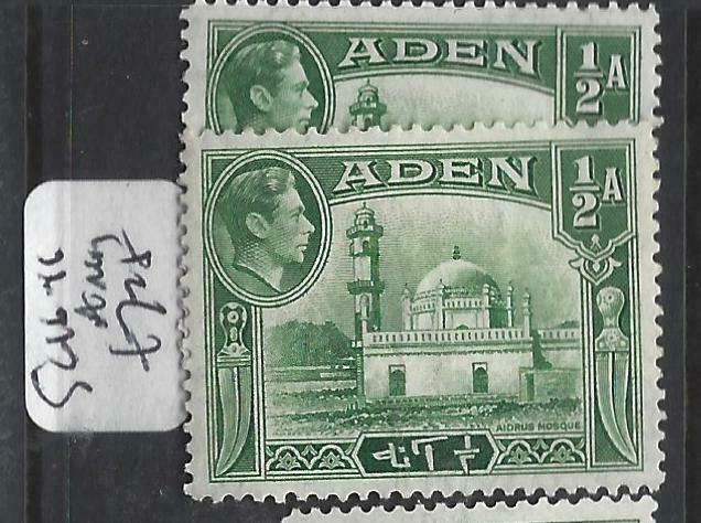 ADEN  (P0406B)  KGVI  1/2A  SG 16-16A    MOG