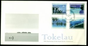 Tokelau 1997 50th Anniversary of the South Pacific Commission FDC