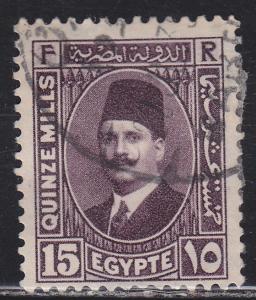 Egypt 140 King Fuad 1934