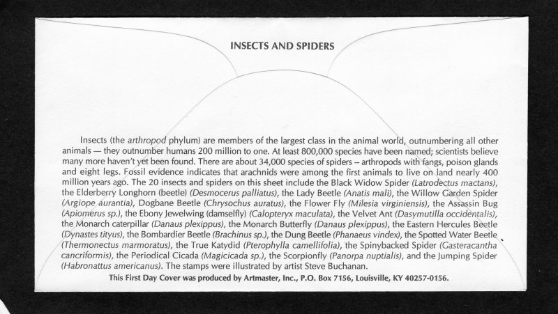 3351c Lady Bug, FDC Artmaster