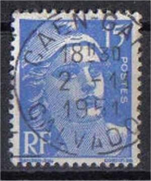 FRANCE, 1951, used 15f, Marianne SG653