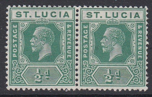 ST. LUCIA, Scott 76, MNH pair