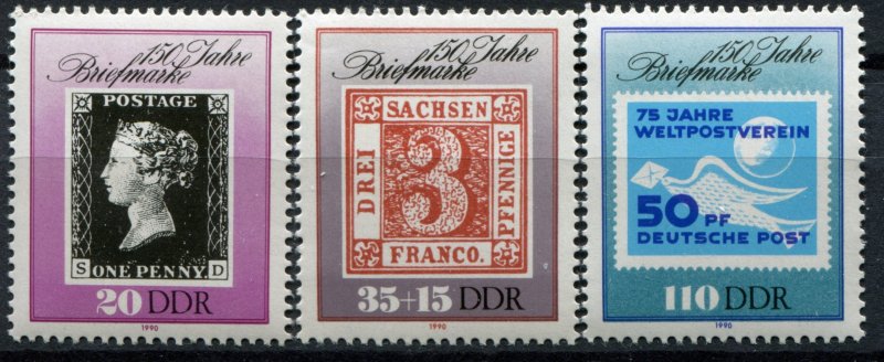 DDR   Sc.#  3 Samps  MNH**