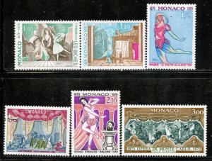 Monaco # 1181-5 Mint Never Hinge.