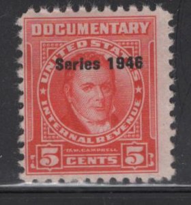 US R440 NO GUM SERIES OF 1946 DOCUMENTARY ISSUE