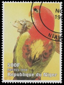 REPUBLIC OF NIGER 1998 STAMP. TOPIC: BIRD. # 1