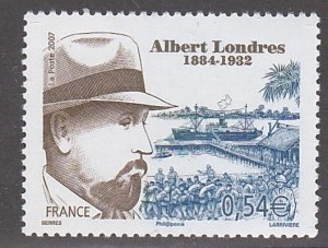 France # 3306, Albert Londres, Mint NH, 1/2 Cat.