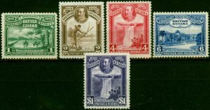 British Guiana 1931 Set of 5 SG283-287 V.F MNH