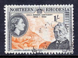 Northern Rhodesia - Scott #58 - Used - SCV $4.25