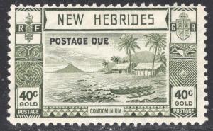 NEW HEBRIDES-BRITISH SCOTT J9